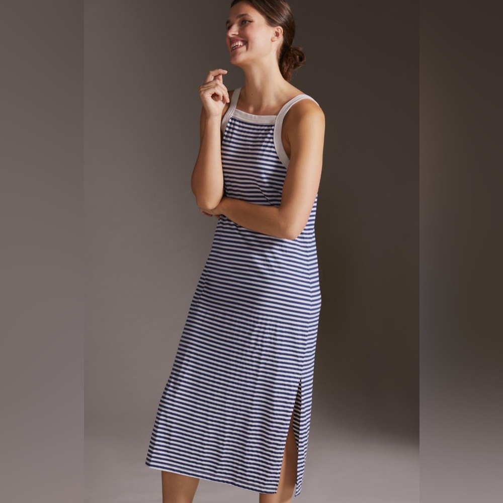 T. La Striped Knit Maxi